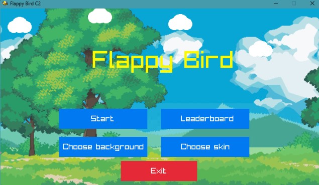 Flappy Bird (C + Raylib)